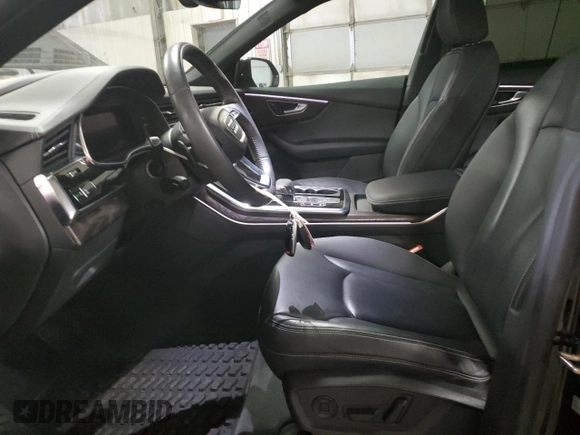 2019 Audi Q8 Prestige with VIN WA1FVAF15KD042994, listed as a Copart auction lot 57137915 with 37,018 mi miles and Salvage title. Bid and sale history available at DreamBid. Image 7.