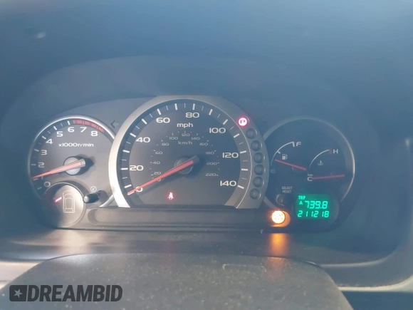 2005 Honda Pilot EX-L с VIN 2HKYF18505H530616, выставлен на аукционе IAAI как лот 42517886 с пробегом 211 218 миль миль и . История ставок и продаж доступна на DreamBid. Изображение 7.