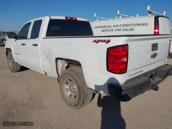 2019 Chevrolet Silverado 1500 LD Work Truck with VIN 2GCVKNEC0K1160337, listed as a IAAI auction lot 41838291 with 93,285 mi miles. Bid and sale history available at carsss.com. Image 3.