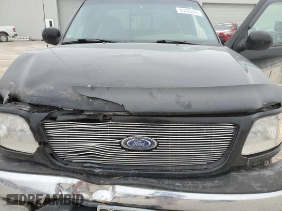 2000 Ford F-150 XL with VIN 1FTRX18L3YKA30262, listed as a Copart auction lot 45785385 with Not provided miles and Salvage title. Bid and sale history available at DreamBid. Image 11.