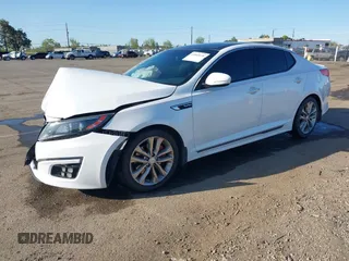 2015 Kia Optima SXL Turbo with VIN 5XXGR4A6XFG412013, listed as a IAAI auction lot 41960226 with 143,745 mi miles and . Bid and sale history available at DreamBid. Image 17.