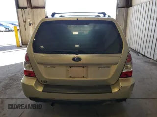 2007 Subaru Forester X with VIN JF1SG63617H712848, listed as a Copart auction lot 77260134 with 0 mi miles and Salvage Title. Bid and sale history available at carsss.com. Image 6.