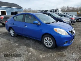 2012 Nissan Versa SL with VIN 3N1CN7AP8CL833896, listed as a Copart auction lot 51258795 with 125,439 mi miles and Clean Title. Bid and sale history available at carsss.com. Image 4.