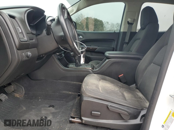2020 GMC Canyon 2WD SLE with VIN 1GTG5CEN6L1237175, listed as a Copart auction lot 46608605 with 35,840 mi miles and Salvage Title. Bid and sale history available at carsss.com. Image 7.