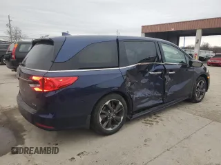 2022 Honda Odyssey Elite с VIN 5FNRL6H91NB042481, выставлен на аукционе Copart как лот 85664034 с пробегом 26 870 миль миль и На запчасти • Non repairable. История ставок и продаж доступна на DreamBid. Изображение 3.
