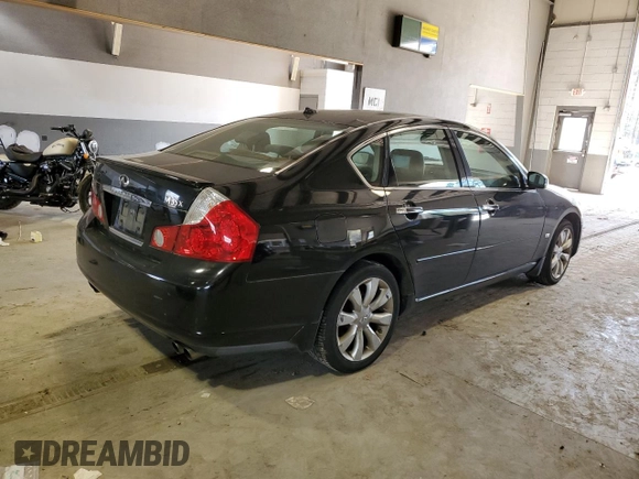 2007 Infiniti M x with VIN JNKAY01F67M457025, listed as a Copart auction lot 87643335 with 218,474 mi miles and Non Repairable. Bid and sale history available at carsss.com. Image 3.