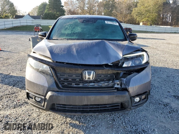 2021 Honda Passport Sport с VIN 5FNYF7H20MB014682, выставлен на аукционе Copart как лот 81172074 с пробегом 36 420 миль миль и Списание • Salvage title. История ставок и продаж доступна на DreamBid. Изображение 5.