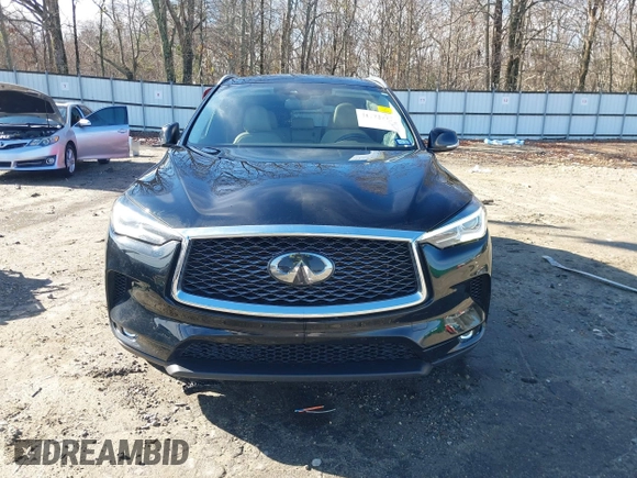 2020 Infiniti QX50 Luxe with VIN 3PCAJ5M12LF117067, listed as a IAAI auction lot 41172977 with 56,991 mi miles and . Bid and sale history available at DreamBid. Image 13.
