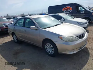2006 Toyota Camry STD with VIN 4T1BE32K96U104607, listed as a IAAI auction lot 42031570 with 122,867 mi miles and . Bid and sale history available at DreamBid. Image 1.
