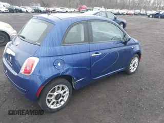 2013 FIAT 500 Pop with VIN 3C3CFFAR5DT592018, listed as a IAAI auction lot 41931582 with 156,194 mi miles. Bid and sale history available at carsss.com. Image 4.