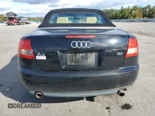 2003 Audi A4 3.0L with VIN WAUAT48H73K008311, listed as a Copart auction lot 74176294 with 163,047 mi miles and Salvage Title. Bid and sale history available at carsss.com. Image 6.