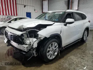 2023 Toyota Highlander Hybrid Limited with VIN 5TDXBRCH6PS581753, listed as a Copart auction lot 58241645 with 59,163 mi miles and Clean title. Bid and sale history available at DreamBid. Image 1.