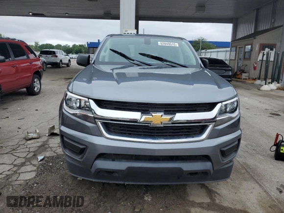 2020 Chevrolet Colorado 4WD Work Truck with VIN 1GCGTBENXL1244968, listed as a Copart auction lot 62849515 with 31,752 mi miles and Salvage title. Bid and sale history available at DreamBid. Image 5.