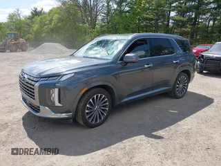2023 Hyundai Palisade Calligraphy z VIN KM8R7DGE5PU499257, wystawiony jako IAAI lot #42231889 z przebiegiem 90 714 mil mil oraz . Historia ofert i sprzedaży dostępna na DreamBid. Obrazek 18.