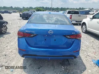 2024 Nissan Sentra SV z VIN 3N1AB8CV0RY375199, wystawiony jako Copart lot #61742905 z przebiegiem 11 557 mil mil oraz Szkoda całkowita • Salvage title. Historia ofert i sprzedaży dostępna na DreamBid. Obrazek 6.