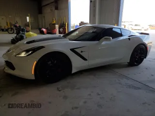 2019 Chevrolet Corvette 2LT with VIN 1G1YD2D73K5119878, listed as a Copart auction lot 88637575 with 71,077 mi miles and Salvage Title. Bid and sale history available at carsss.com. Image 1.