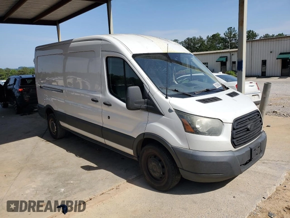 2015 Ford Transit Cargo with VIN 1FTNR2CG0FKA40351, listed as a Copart auction lot 57288885 with 348,368 mi miles and Clean title. Bid and sale history available at DreamBid. Image 4.