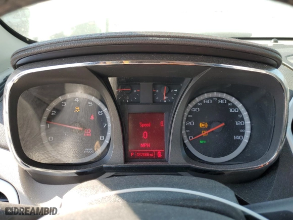 2012 GMC Terrain SLE-2 with VIN 2GKFLTE56C6252763, listed as a Copart auction lot 50231955 with 187,466 mi miles and Salvage Title. Bid and sale history available at carsss.com. Image 9.
