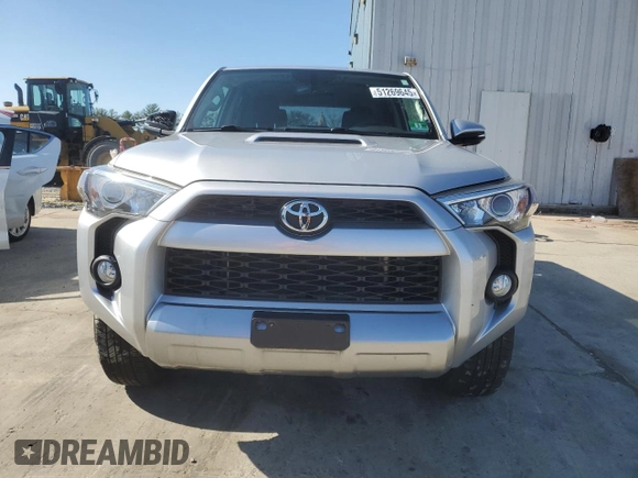 2018 Toyota 4Runner SR5 with VIN JTEBU5JR7J5506500, listed as a Copart auction lot 51269645 with 45,292 mi miles and Salvage Title. Bid and sale history available at carsss.com. Image 5.