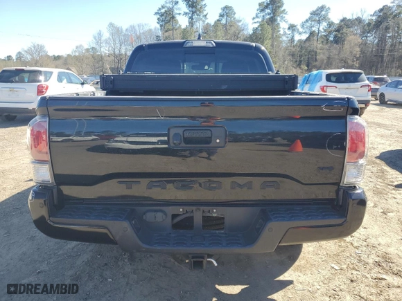 2020 Toyota Tacoma 2WD SR5 with VIN 3TMAZ5CN2LM124397, listed as a Copart auction lot 48209825 with 80,361 mi miles and Salvage Title. Bid and sale history available at carsss.com. Image 6.