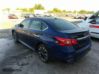2017 Nissan Sentra SV with VIN 3N1AB7AP9HY238680, listed as a IAAI auction lot 36552805 with 55,490 mi miles. Bid and sale history available at carsss.com. Image 3.