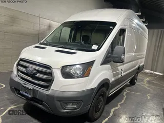 2020 Ford Transit Cargo with VIN 1FTBW3X85LKB80928, listed as a IAAI auction lot 42762756 with 70,670 mi miles and . Bid and sale history available at DreamBid. Image 2.