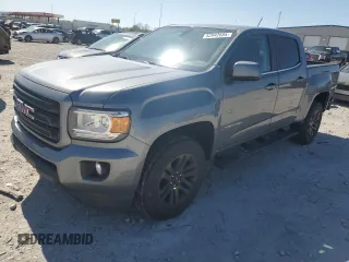 2019 GMC Canyon 2WD SLE z VIN 1GTG5CEN2K1355173, wystawiony jako Copart lot #52942685 z przebiegiem 58 284 mil mil oraz Szkoda całkowita • Salvage title. Historia ofert i sprzedaży dostępna na DreamBid. Obrazek 1.