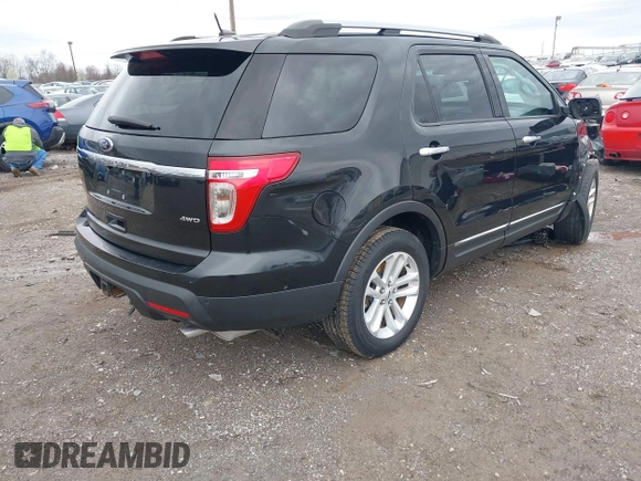 2014 Ford Explorer XLT with VIN 1FM5K8D86EGA67095, listed as a IAAI auction lot 41953602 with 122,930 mi miles and . Bid and sale history available at carsss.com. Image 4.