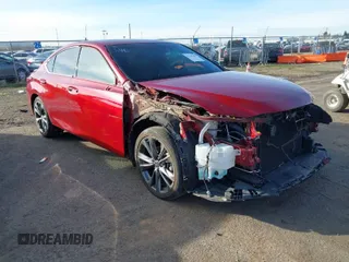 2019 Lexus ES with VIN 58ABZ1B14KU050295, listed as a IAAI auction lot 41227980 with 33,956 mi miles. Bid and sale history available at carsss.com. Image 1.