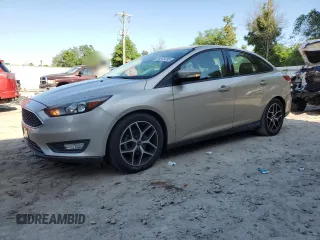 2017 Ford Focus SEL with VIN 1FADP3H2XHL327106, listed as a Copart auction lot 54575285 with 62,718 mi miles and Salvage Title. Bid and sale history available at carsss.com. Image 1.