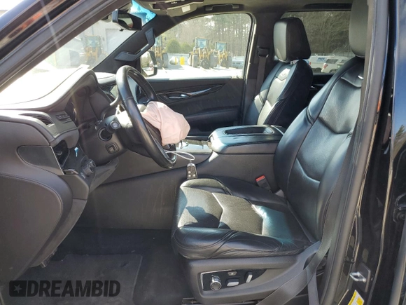 2018 Cadillac Escalade ESV Platinum z VIN 1GYS4KKJ1JR264186, wystawiony jako Copart lot #48252095 z przebiegiem 145 484 mil mil oraz Szkoda całkowita • Salvage title. Historia ofert i sprzedaży dostępna na DreamBid. Obrazek 7.