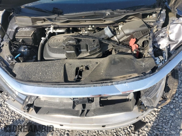 2021 Honda Odyssey Touring with VIN 5FNRL6H85MB012325, listed as a Copart auction lot 53367115 with Not provided miles and Salvage title. Bid and sale history available at DreamBid. Image 14.