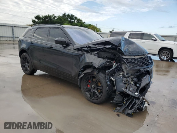 2020 Land Rover Range Rover Velar R-Dynamic S with VIN SALYK2EX1LA241815, listed as a Copart auction lot 53881215 with 53,285 mi miles and Salvage title. Bid and sale history available at DreamBid. Image 4.