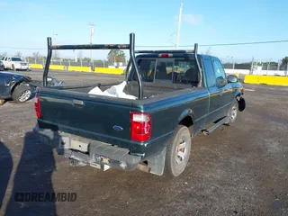 2002 Ford Ranger XLT Appearance with VIN 1FTYR44E92PA92256, listed as a IAAI auction lot 41562911 with 206,757 mi miles. Bid and sale history available at carsss.com. Image 4.