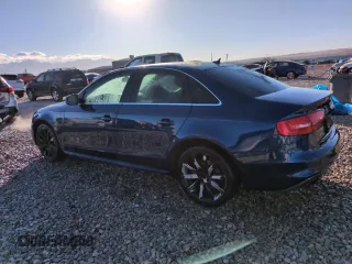2014 Audi A4 Premium with VIN WAUBFAFL3EN033449, listed as a Copart auction lot 88979555 with 143,160 mi miles and Salvage Title. Bid and sale history available at carsss.com. Image 2.