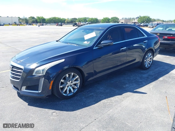 2016 Cadillac CTS Sedan RWD with VIN 1G6AP5SX8G0119984, listed as a IAAI auction lot 41679567 with 98,592 mi miles. Bid and sale history available at carsss.com. Image 17.