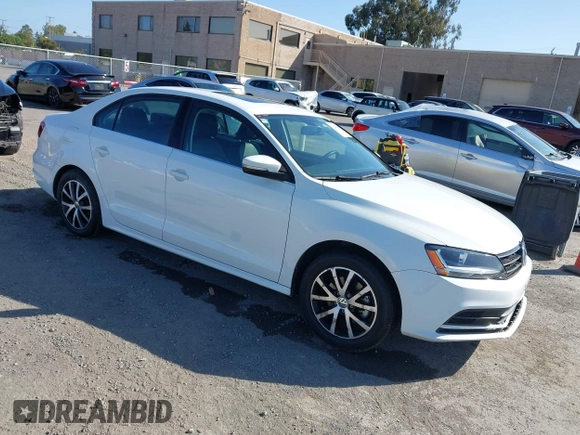 2017 Volkswagen Jetta SE with VIN 3VWDB7AJ9HM384202, listed as a IAAI auction lot 42543807 with 92,914 mi miles and . Bid and sale history available at DreamBid. Image 1.