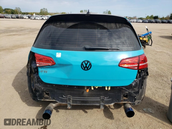2015 Volkswagen GTI Autobahn with VIN 3VW4T7AU6FM006794, listed as a Copart auction lot 74454114 with 145,516 mi miles and Salvage Title. Bid and sale history available at DreamBid. Image 6.