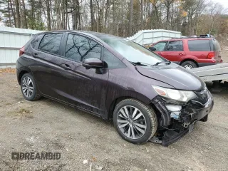 2017 Honda Fit EX-L with VIN JHMGK5H81HS017937, listed as a Copart auction lot 77972994 with 61,482 mi miles and Salvage Title. Bid and sale history available at DreamBid. Image 4.