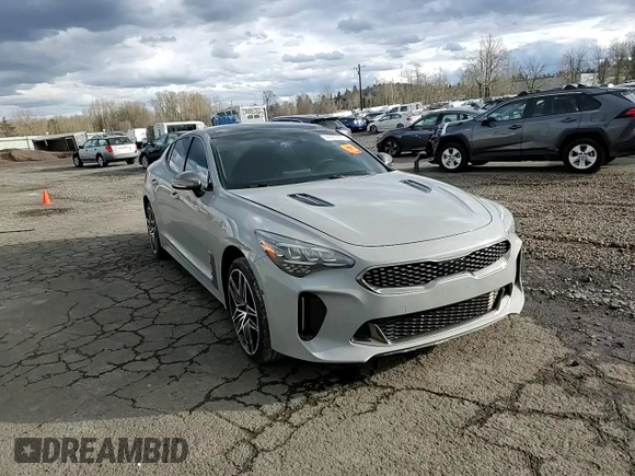 2022 Kia Stinger GT1 with VIN KNAE45LC5N6114624, listed as a Copart auction lot 44423865 with 67,193 mi miles and Salvage Title. Bid and sale history available at DreamBid. Image 10.