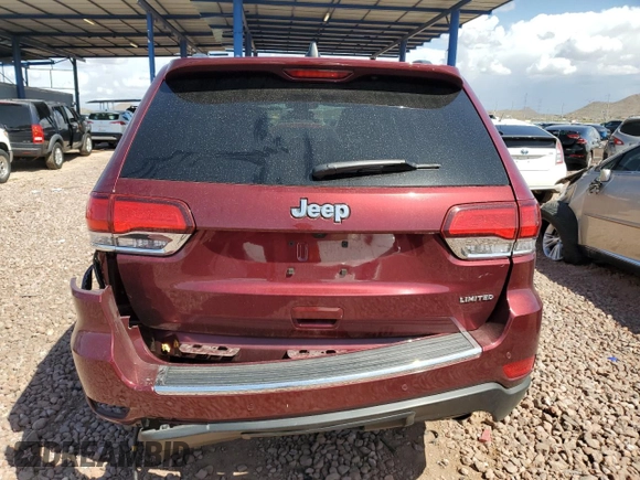 2020 Jeep Grand Cherokee Limited with VIN 1C4RJEBG8LC140392, listed as a Copart auction lot 51715225 with 41,977 mi miles and Salvage title. Bid and sale history available at DreamBid. Image 6.