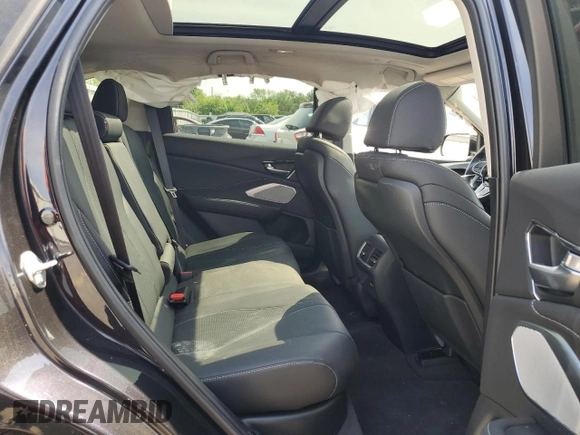 2024 Acura RDX Technology with VIN 5J8TC2H55RL012996, listed as a Copart auction lot 56500785 with 9,023 mi miles and Salvage title. Bid and sale history available at DreamBid. Image 10.