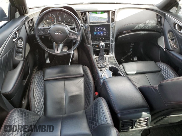 2019 Infiniti Q50 Red Sport 400 с VIN JN1FV7AR8KM800352, выставлен на аукционе Copart как лот 53379175 с пробегом 126 994 миль миль и Списание • Salvage title. История ставок и продаж доступна на DreamBid. Изображение 8.