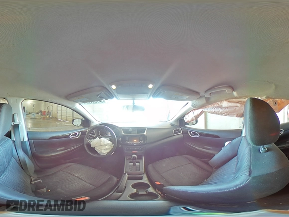 2017 Nissan Sentra SV with VIN 3N1AB7APXHY348508, listed as a Copart auction lot 48877575 with 161,828 mi miles and Salvage Title. Bid and sale history available at carsss.com. Image 12.
