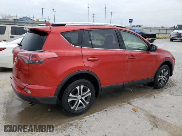 2016 Toyota RAV4 LE with VIN JTMZFREV2GJ060235, listed as a Copart auction lot 53372285 with 112,262 mi miles and Salvage Title. Bid and sale history available at carsss.com. Image 3.