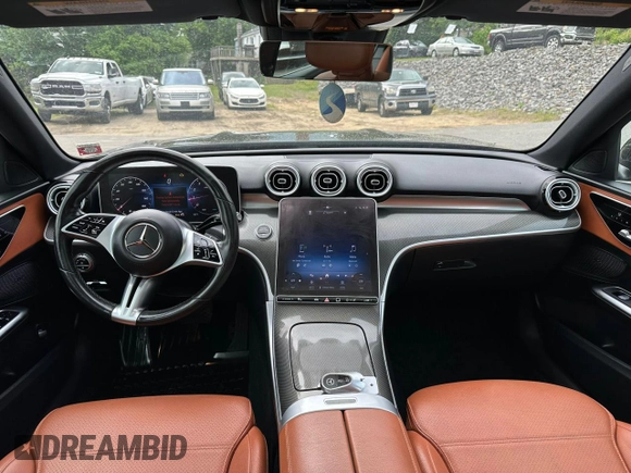 2023 Mercedes-Benz C 300 с VIN W1KAF4HB3PR092734, выставлен на аукционе Copart как лот 59107185 с пробегом 26 051 миль миль и Чистый • Clean title. История ставок и продаж доступна на DreamBid. Изображение 6.