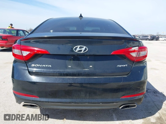 2016 Hyundai Sonata Sport with VIN 5NPE34AF3GH309904, listed as a IAAI auction lot 41811864 with 176,212 mi miles and . Bid and sale history available at DreamBid. Image 17.