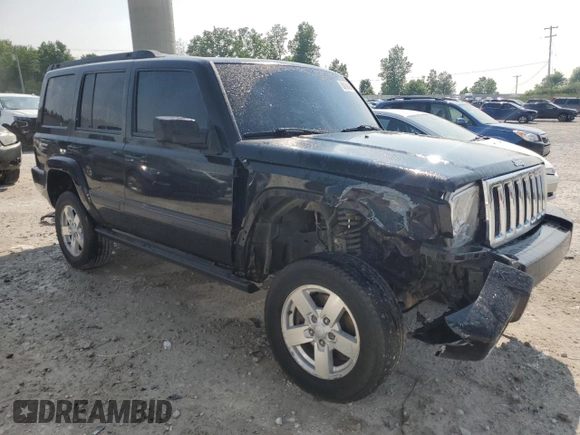 2007 Jeep Commander Sport with VIN 1J8HG48KX7C669244, listed as a Copart auction lot 58709485 with Not provided miles and Clean title. Bid and sale history available at DreamBid. Image 4.