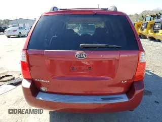 2008 Kia Sedona LX with VIN KNDMB233986211364, listed as a Copart auction lot 48524445 with 148,762 mi miles and Non Repairable. Bid and sale history available at carsss.com. Image 6.