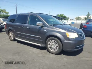 2014 Chrysler Town & Country Touring L 30th Anniversary with VIN 2C4RC1CG9ER341116, listed as a Copart auction lot 54783705 with 188,355 mi miles and Clean Title. Bid and sale history available at DreamBid. Image 4.